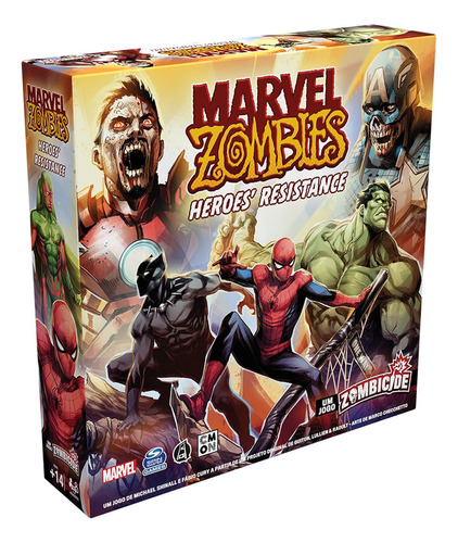 Marvel Zombies: Heroes' Resistance Juego De Mesa Hasta 4 Jug