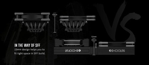 Imagen 5 de 7 de Cooler 120mm Id-cooling Xf-12015-xt Pwm 2000rpm Pwm Delgado!