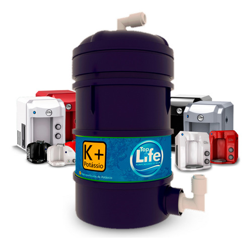 Vela Filtro Refil Alcalino Potássio K+ Purificador Top Life