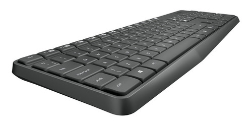 Kit Teclado E Mouse Sem Fio Mk235 Usb Abnt2 Logitech