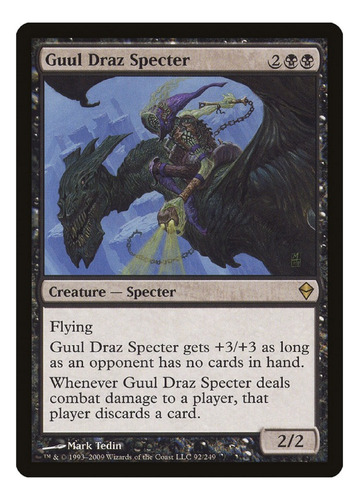 Cartas Magic: Guul Draz Specter (espectro De Guul Draz) Nm!!