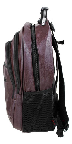 Mochila Social Executiva Notebook Laptop Reforçado Segredo Cor Preto