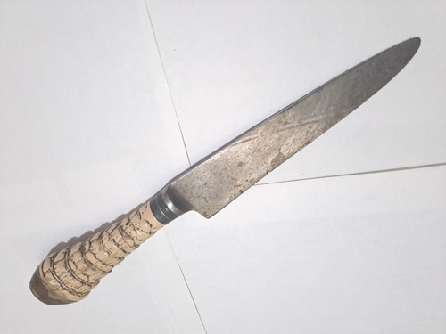 Cuchillo Juca 23,5 Cm Hoja De 13 Cm Ancho Atras 3. Cm Lomo 3 (Usado)