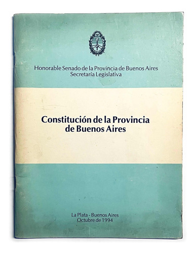 Constitución De La Provincia De Buenos Aires