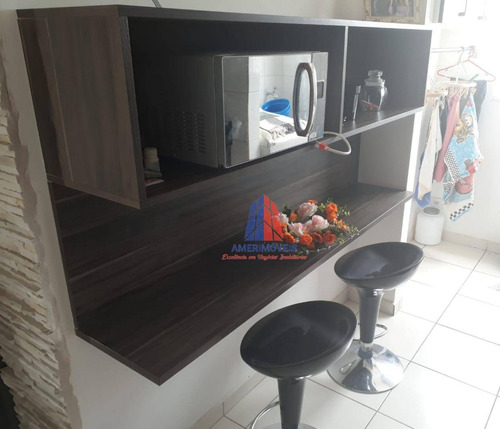 Imagem 5 de 27 de Apartamento Com 2 Dormitórios À Venda, 52 M² Por R$ 220.000 - Cond. Resid. Treviso - Parque Planalto - Santa Bárbara D'oeste/sp - Ap1060