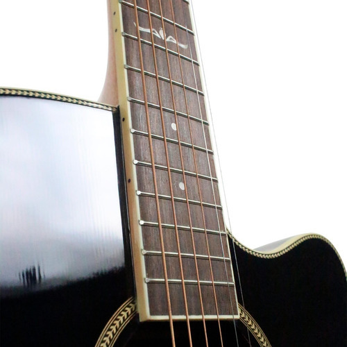 Guitarra Tagima Ws30 Steel Drop Sunburst Dsb Jumbo Walnut Series, orientación para la mano derecha