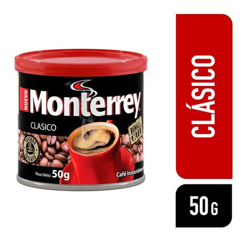 Cafe Instantaneo Monterrey 50gr(2 Unidad)-super