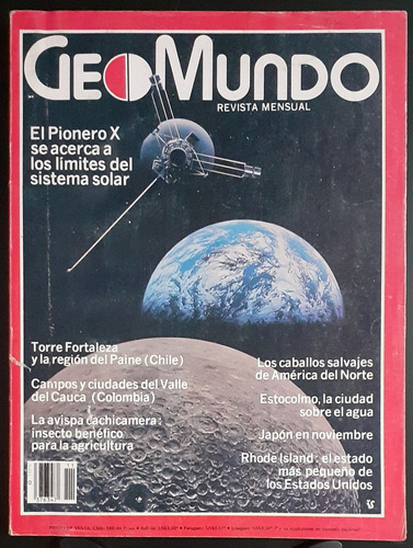 Geomundo / El Pionero X Se Acerca A Los Limites Del Sistema 