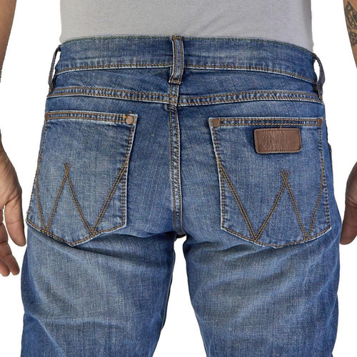 Imagen 5 de 6 de Jeans Vaquero Wrangler Hombre Retro Slimstraight 8cw