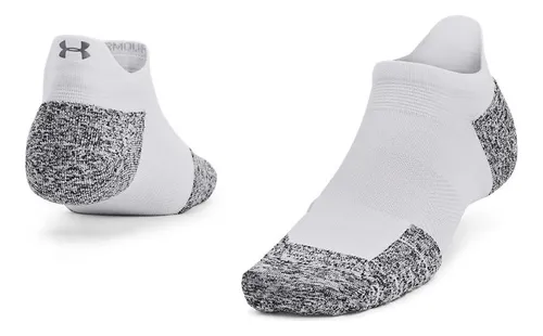 Medias Hombre Under Armour Ad Run Cushion 1p Blanco