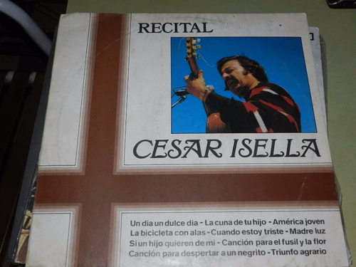Vinilo 2738 - Recital - Cesar Isella - Philips