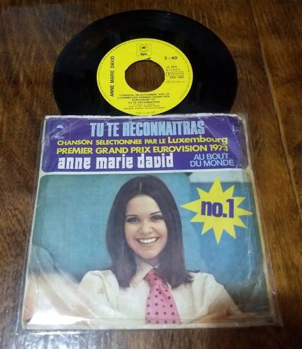 Anne Marie David Tu Te Reconnaitras Disco Vinilo Simple Hola