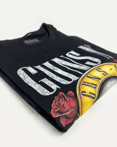 Camiseta Plus Size Guns N Roses Tour 100% Algodão Até G6 | Frete