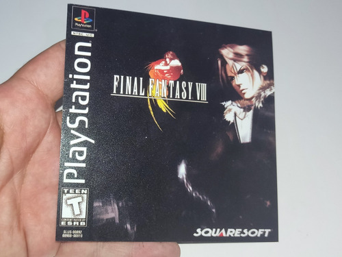 Final Fantasy 8 Playstation Patch Mídia Preta