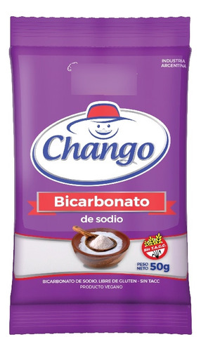 Bicarbonato De Sodio Chango 50gr