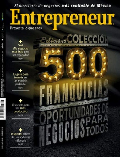 Revista Entrepreneur En Español - Enero 2018