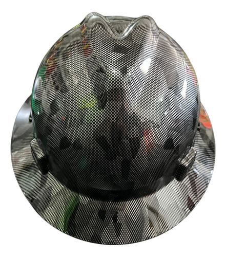 Casco Seg Msa Water Transfer Mod 260 Camuflaje Digital Plata