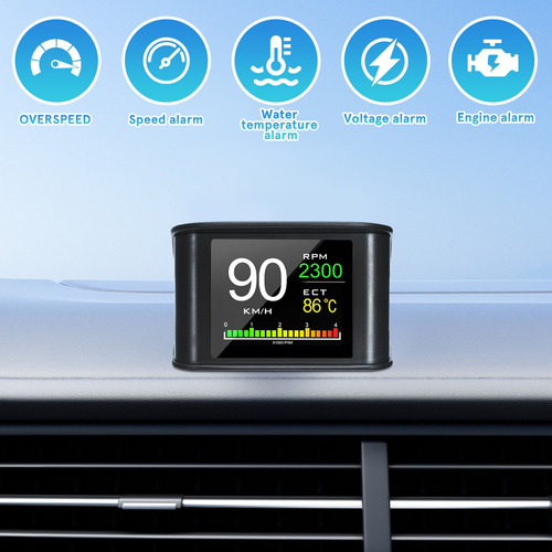 Velocímetro Obd Hud P10 Pantalla Digital Computadora A Bordo