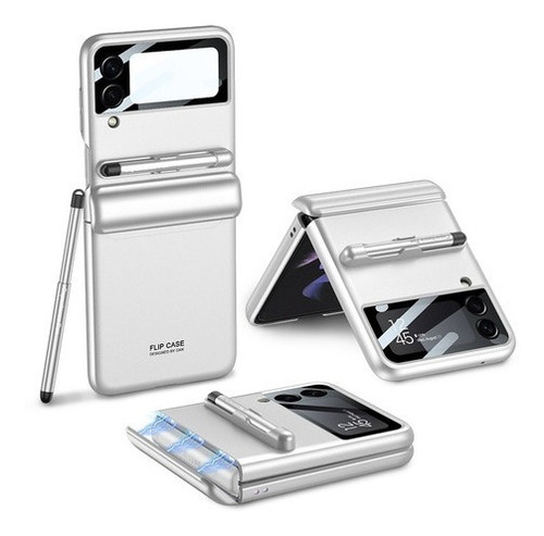 Funda Con Tapa Gkk Para Samsung Galaxy Z Flip3 5g