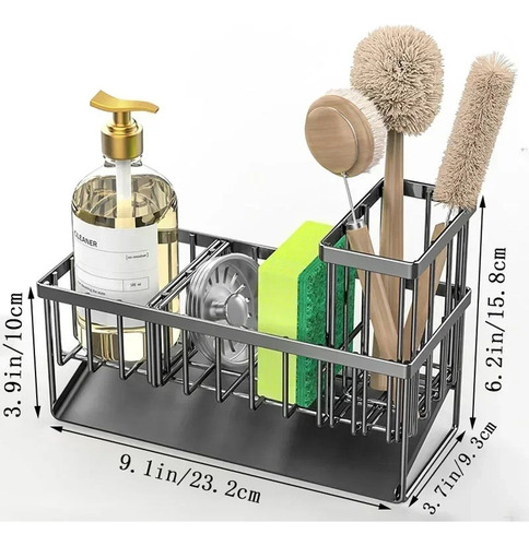 . Organizador De Escurridor Y Soporte For Esponjas, Cesta