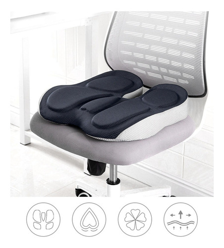 Soporte Para Silla De Escritorio Para Computadora Gris