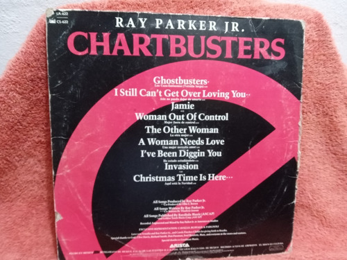 Disco Lp De Vinil O Acetato Ray Parker Jr Los Cazafantasmas