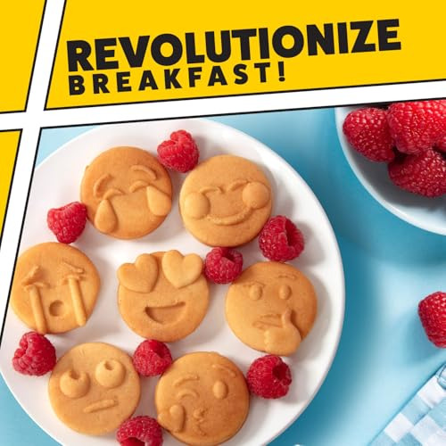 Mini Máquina De Hacer Gofres Con Emojis Para Un Desayuno Es