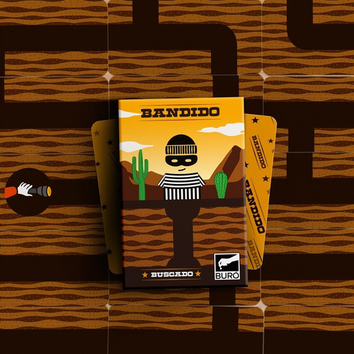 Imagen 4 de 6 de Juego De Mesa Bandido Bureau Muy Lejano