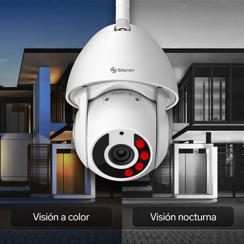 Cámara Seguridad Wifi Ethernet Full Hd Exterior Steren Cctv