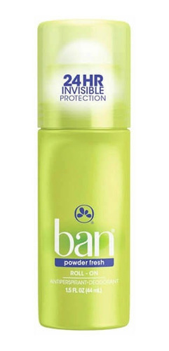 Imagem 1 de 1 de Ban Powder Fresh Desodorante Antitranspirante Rollon 44ml