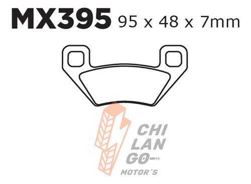 Balatas Del. Izq. Arctic Cat Alterra 500 Trv 16-21