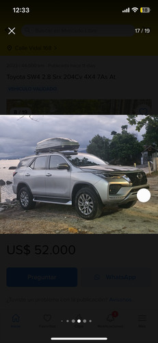 Toyota SW4 2.8 Srx 204Cv 4X4 7As At