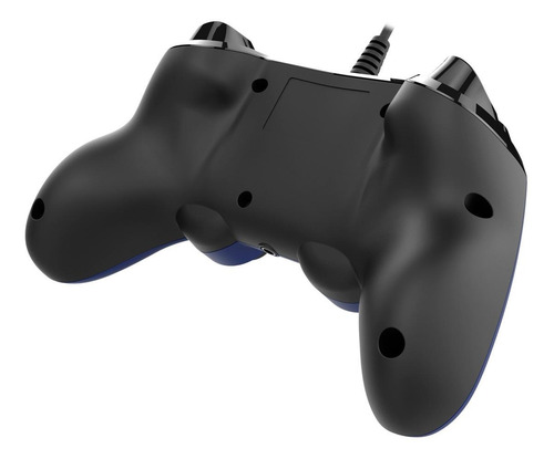 Imagen 3 de 6 de Control joystick Nacon Wired Compact Controller for PS4 negro y azul