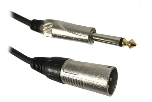 Imagen 4 de 7 de Cable Stagg Canon Xlr Macho A Plug Ts 10 Metros De Largo