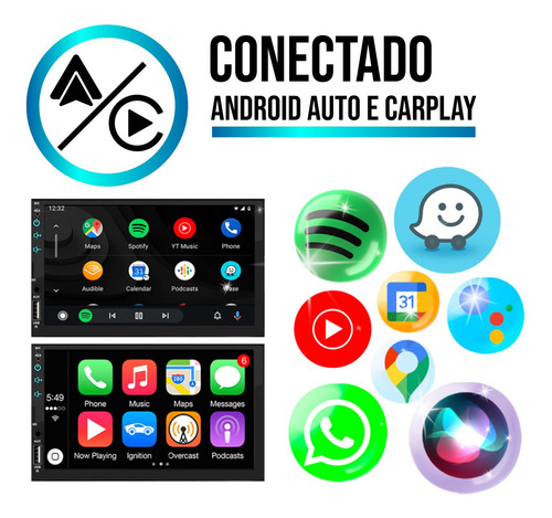 Kit Multimidia 7 Polegadas Mp5 Fiat Uno 15 16 17 18 19 20 21