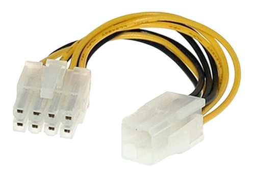 Extensión Adaptador Convertidor Cable Fuente 4 A 8 Pines