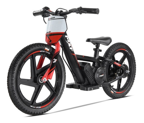 Bicicleta Mxf Elétrica Aro 16 Bike Infantil Equilíbrio