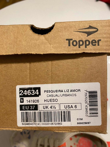 Zapatillas Topper Pesqueira 37