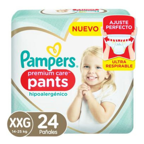 Pañales Pampers Premium Pants Xxgx26