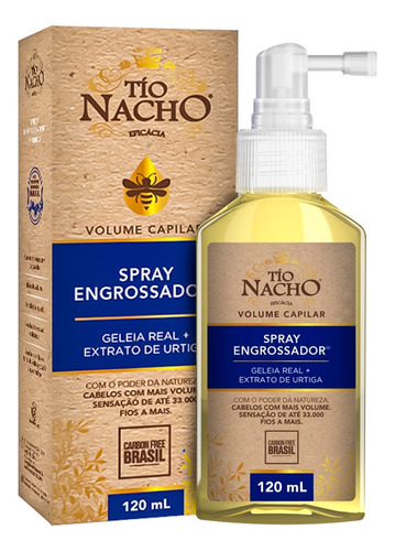 Tio Nacho Spray Engrossador - Tônico Capilgross Lançamento
