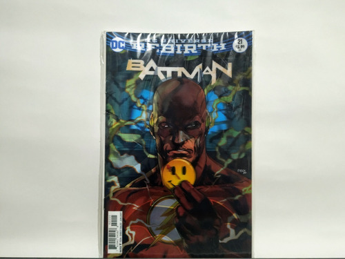 Batman/flash: The Button Completo Primera Edición Lenticular
