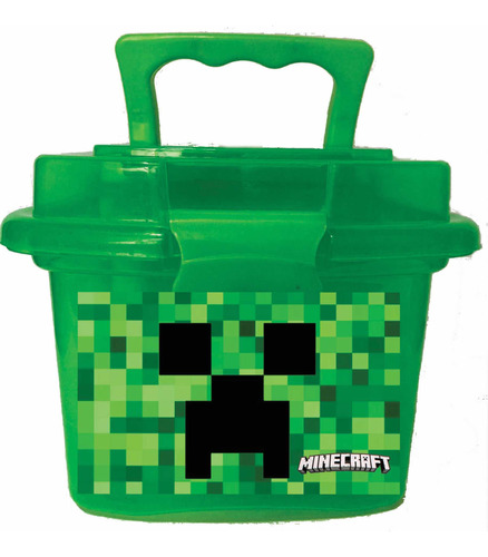 Dulcero Minecraft Cajita 20pz Más Regalito