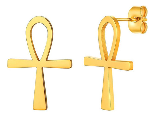 Pendientes Cruzados Ankh, Mitología Egipcia Africana, Llave