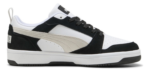 Tenis Rebound V6 Puma Unisex Blanco Y Negro