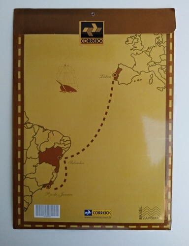 Imagem 2 de 4 de Envelope Com Selos Editados Pelo Correio Em 2008