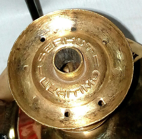 Hornillo Primus Nro. 1 Sueco Antiguo De Bronce,completo. (Usado)