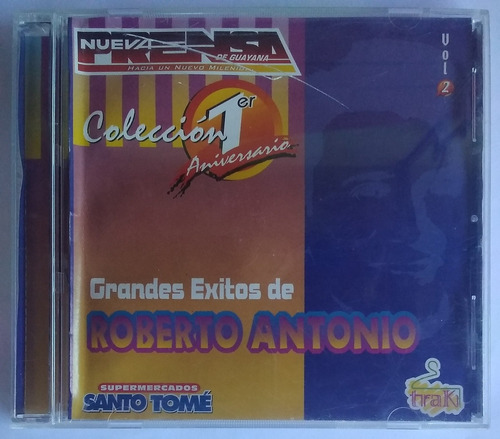 Roberto Antonio. Grandes Exitos. Cd Original Como Nuevo