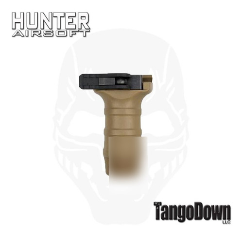 Front Grip Vertical Trilho 22mm Engate Rápido Tan Tango Down