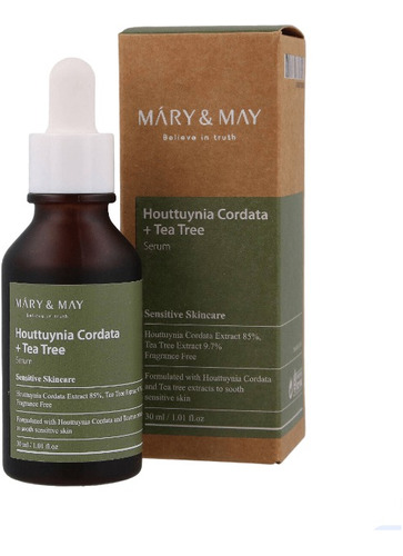Mary&may Houttuynia Cordata + Tea Tree -  Serum Antiacne 