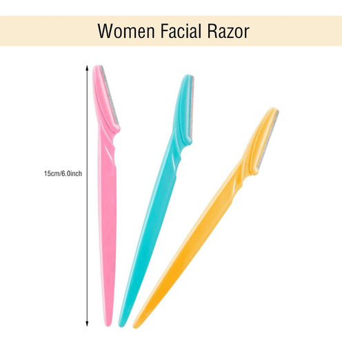 Set De 6 Eyebrow Razor, Maquinilla De Afeitar Ceja